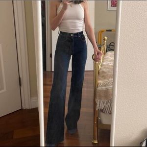 ZARA wide leg jeans